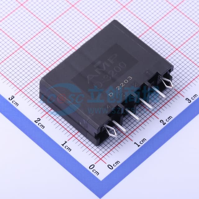 【插件】 1x4P 间距:5.08mm 直插实物图