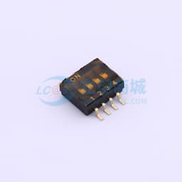 拨码开关 4P-1.27间距 黑色贴片缩略图
