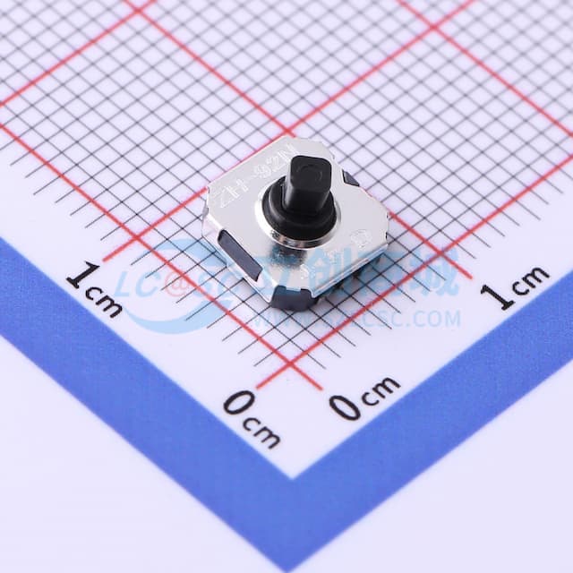 斜五向轻触开关 H5.0mm 无按压实物图