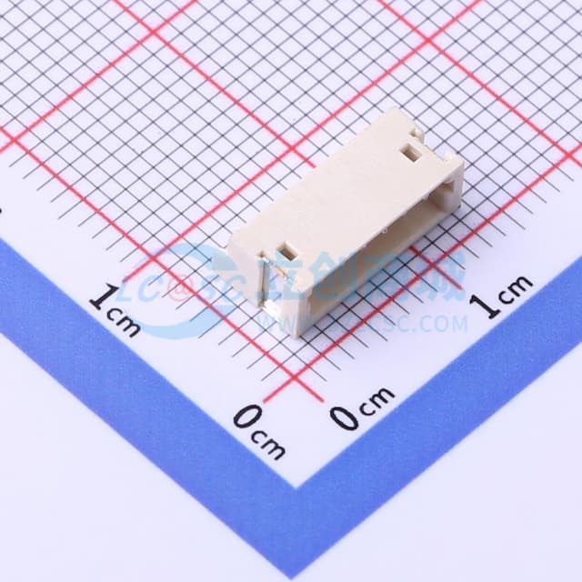 1x6P 间距:1.5mm 卧贴实物图