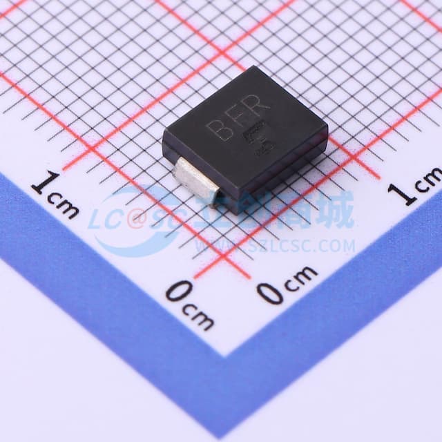 双向TVS 40V截止 峰值浪涌电流：23.3A实物图