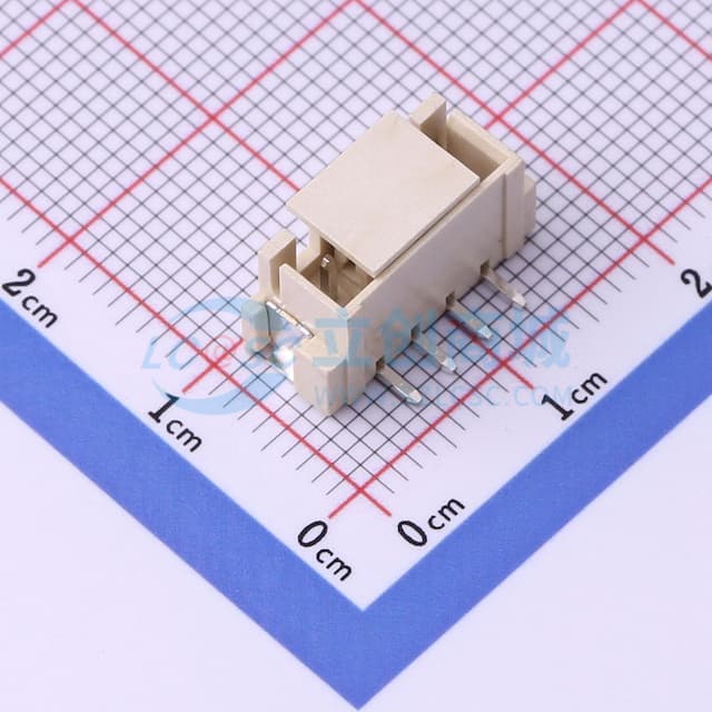 1x4P 间距:2.5mm 立贴 系列:XHB实物图