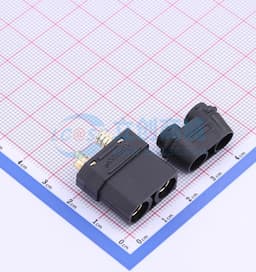 【插件】两件套 AMASS(艾迈斯)焊接注塑型 2PIN 接头XT90H-F.G.B缩略图