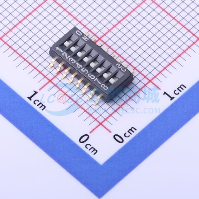 拨码开关 (间距1.27mm)实物图