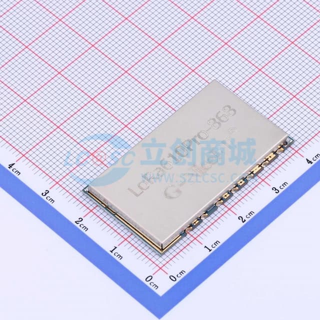 868MHz LORA数传模块实物图