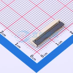 间距:0.5mm P数:30P 翻盖式 下接缩略图