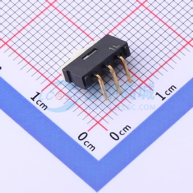 卧插两档 滑动开关实物图