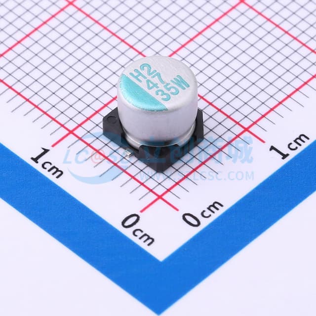 47uF ±20% 35V实物图