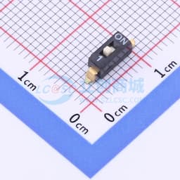 1位 2.54mm脚距IC型 KE拨码开关 拨动开关缩略图