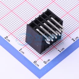 【插件】黑色 2x5P 2.54mm 排数:2 每排P数:5缩略图