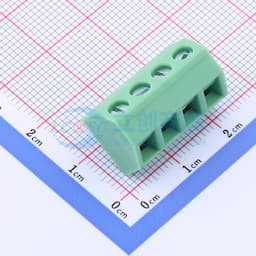 5.08mm 1x4P 排数:1 每排P数:4 直插 【插件】缩略图