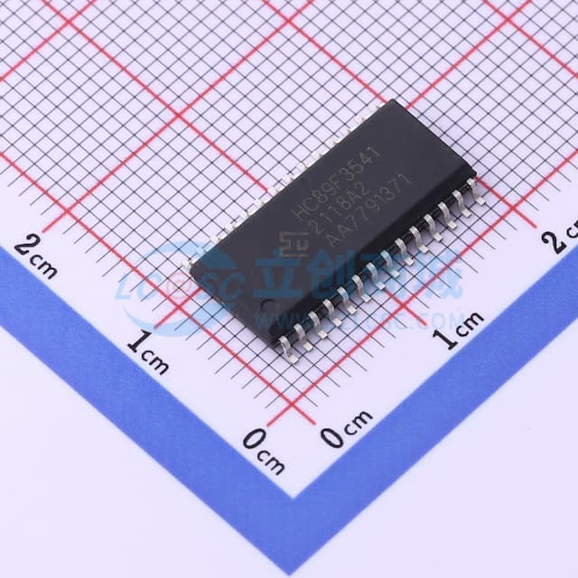 8位Touch+ADC型FLASH单片机实物图