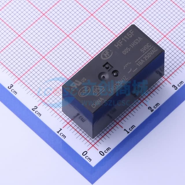 【插件】小型大功率直流5V继电器 单刀单掷-常开实物图