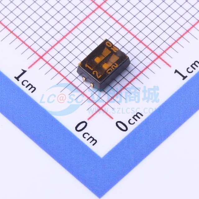 拨码开关 (间距1.27mm)实物图