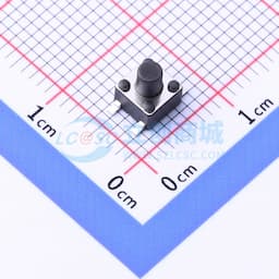 轻触开关4.5*4.5*5.5贴片四脚正按圆柄按键180gf缩略图