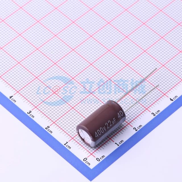 22uF ±20% 400V实物图