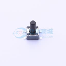 轻触开关4.5*4.5*8.0贴片四脚正按圆柄按键180gf缩略图