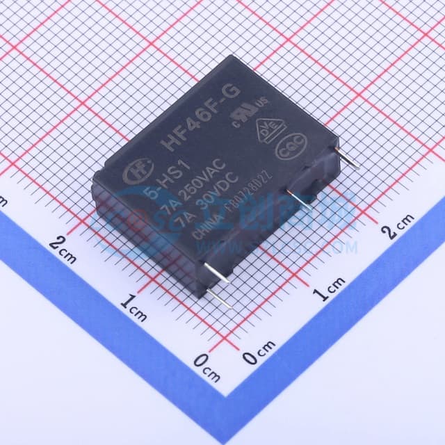 超小型中功率5V继电器 单刀单掷-常开实物图