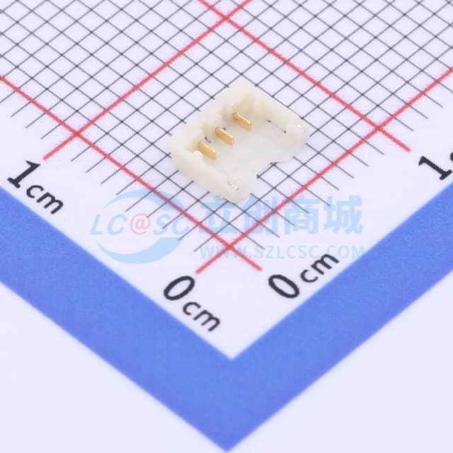 1x3P 间距:1.2mm 卧贴 系列:ACH实物图