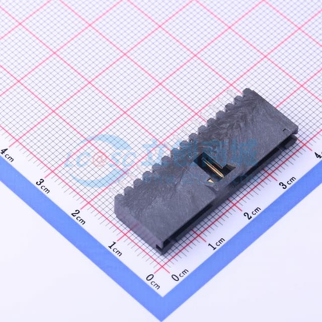 【插件】1x14P 间距:2.54mm 直插实物图