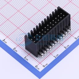 黑色 2x12P 2.54mm 排数:2 每排P数:12缩略图