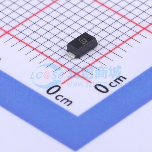 双向TVS 45V截止 峰值浪涌电流：2.8A实物图