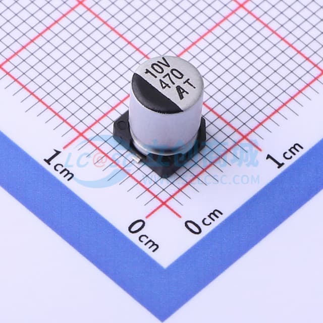 470uF ±20% 10V实物图