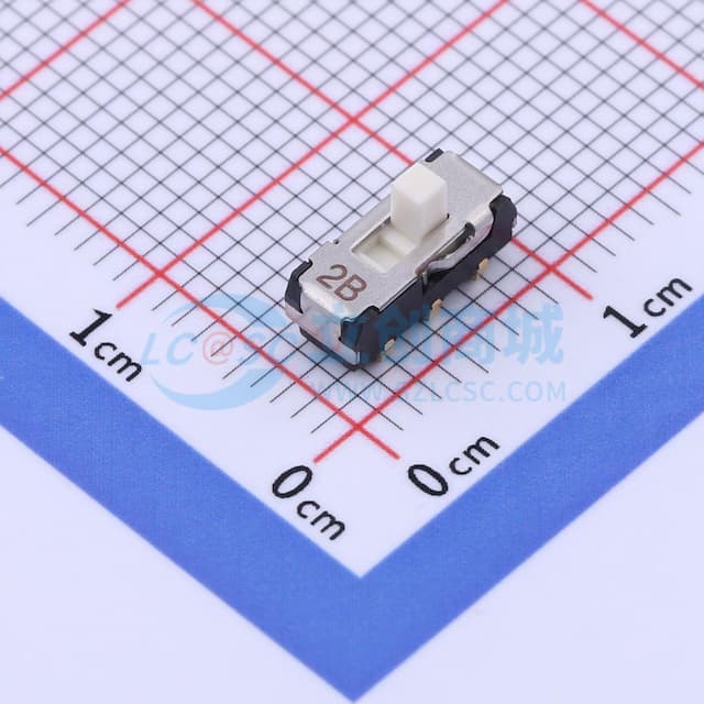 立贴两档 滑动开关实物图