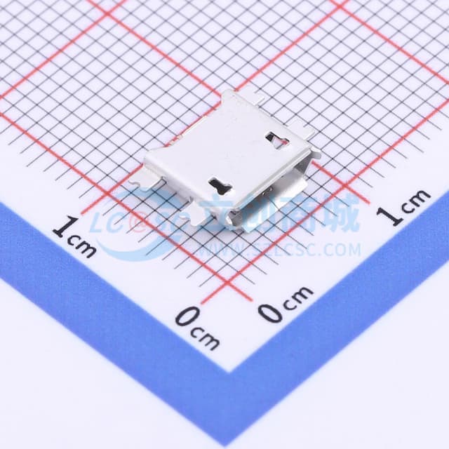 Micro卧贴母座实物图