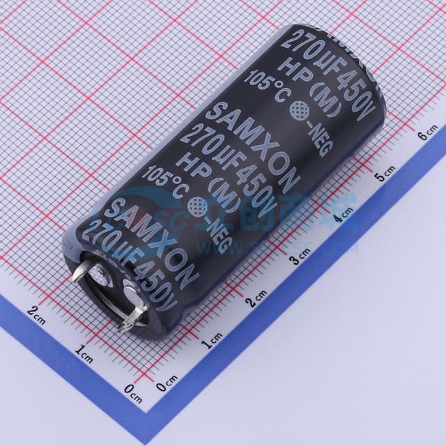 270uF ±20% 450V实物图