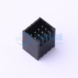 【插件】黑色 卡扣固定 2x4P 2.54mm 排数:2 每排P数:4缩略图