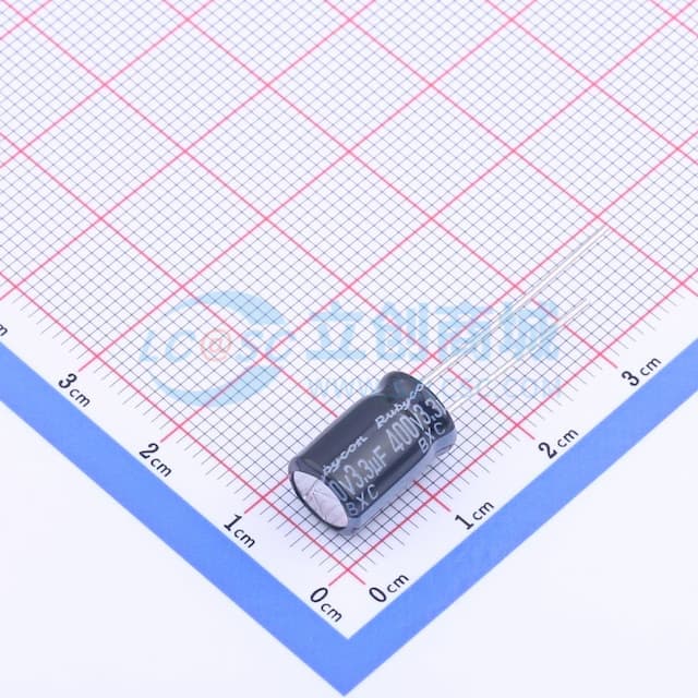 3.3uF ±20% 400V实物图