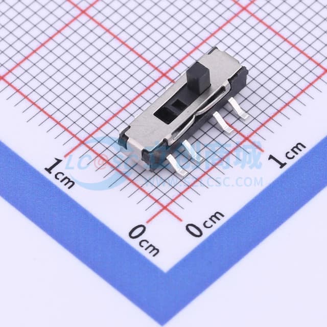 mini拨动开关/MS-23D20G2-B弹线实物图