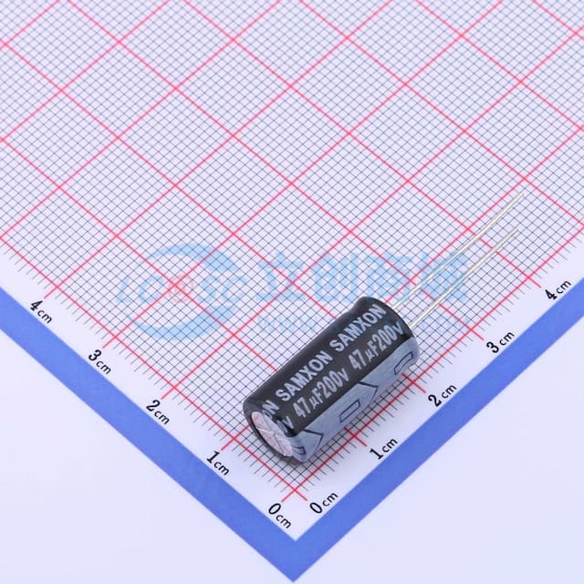 47uF ±20% 200V实物图
