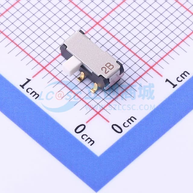 卧贴两档 滑动开关实物图