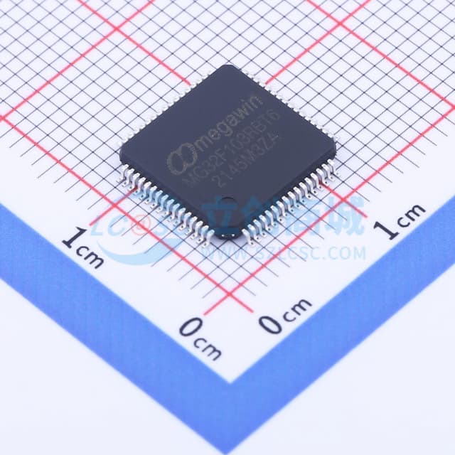 基于高性能32位ARM Cortex-M3内核的MCU实物图