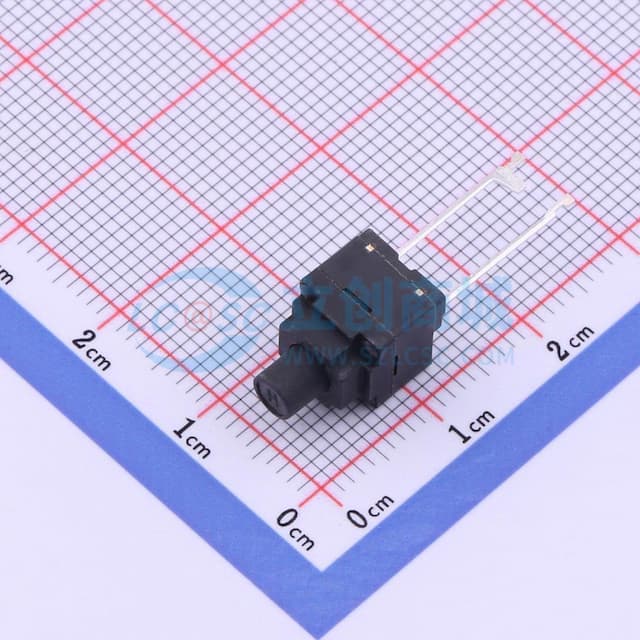 8x8x13 250gf 防水中两脚轻触开关实物图