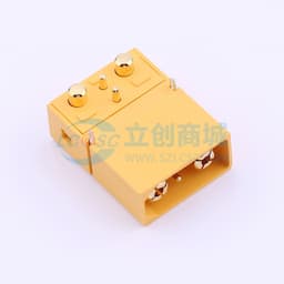 【插件】AMASS(艾迈斯)板卧式带信号输出大电流插头XT90PW(2+2)-M.G.Y缩略图