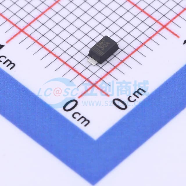单向TVS 30V截止 峰值浪涌电流：4.1A@10/1000us实物图