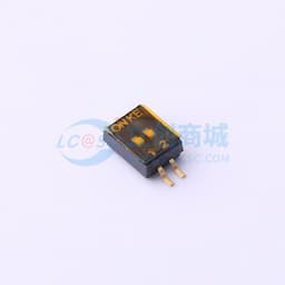 2位 1.27mm间距贴片型 KE拨码开关 编码开关缩略图