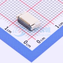 翻盖式 双侧触点/上下接 P数:10P 间距:0.5mm缩略图