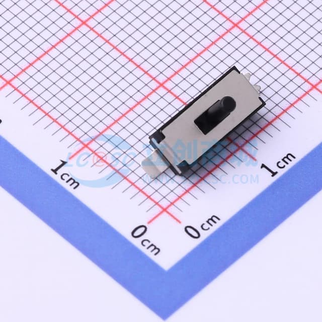 mini拨动开关/MS-12D08G3.5实物图