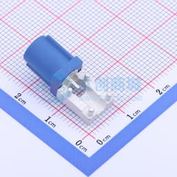 蓝色 FAKRA连接器,公头沉板式缩略图