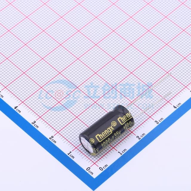 【插件】1000uF ±20% 35V实物图