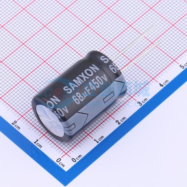 68uF ±20% 450V实物图