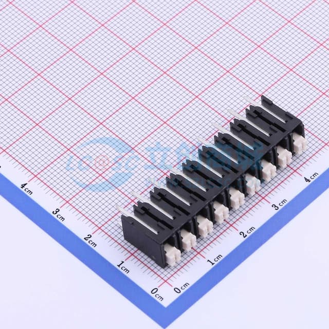 1x9P 5mm 每排P数:9 排数:1实物图