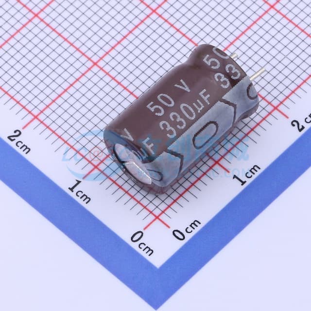 330uF ±20% 50V实物图