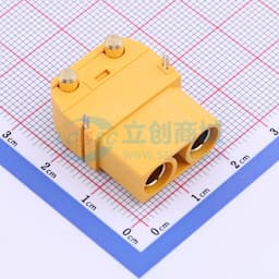 【插件】AMASS(艾迈斯)板卧式注塑型 2PIN 接头XT90PW-F.G.Y缩略图