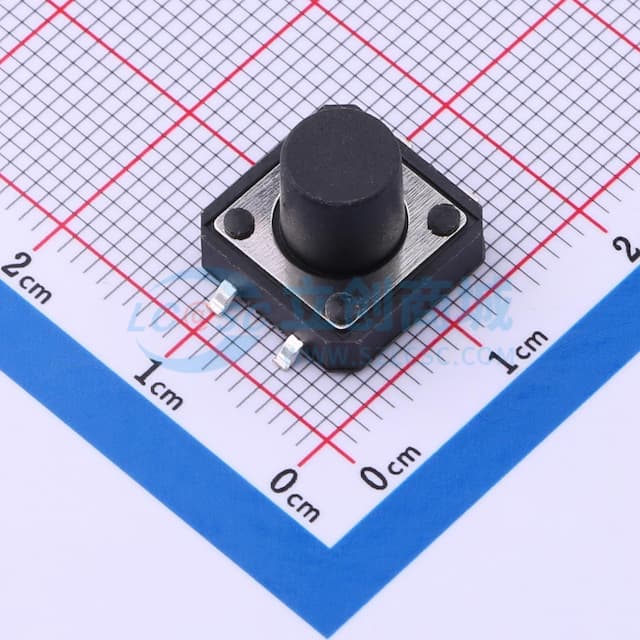 12*12*9.5mm 立贴 轻触开关实物图