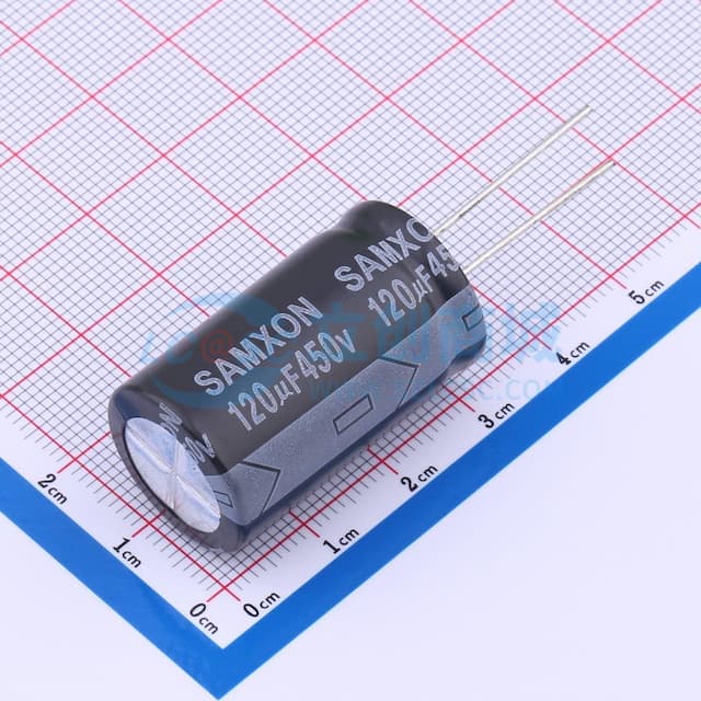 120uF ±20% 450V实物图